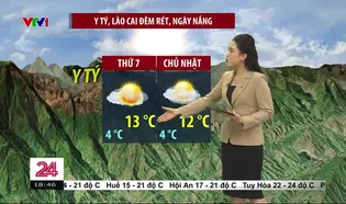 Bản tin thời tiết 18h45 - 17/01/2025