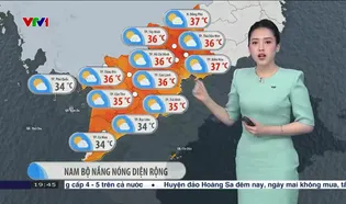 Bản tin thời tiết 19h45 - 21/4/2025