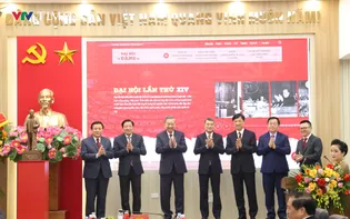 Tổng Bí thư Tô Lâm dự Lễ khai trương Trang thông tin điện tử "Đảng Cộng sản Việt Nam - Đại hội XIV"