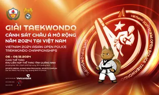 Ấn tượng giải Taekwondo Cảnh sát châu Á mở rộng năm 2024