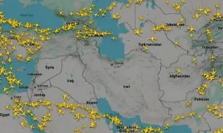 Bộ Xây dựng yêu cầu không tổ chức chuyến bay qua khu vực vùng trời Trung Đông