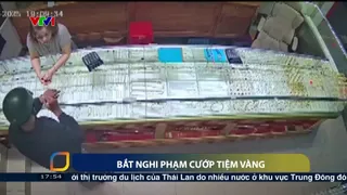 Bắt nghi phạm cướp tiệm vàng