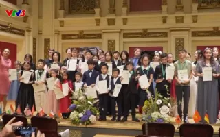 Học sinh Việt Nam thắng lớn tại Liên hoan Nghệ thuật quốc tế Vienna 2024