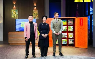 Shark Tank 7: Trái hồng vành khuyên treo gió được Shark Bình và Minh Beta bắt tay chốt deal