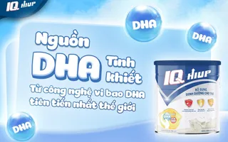 HIUP IQ sở hữu DHA được sản xuất theo công nghệ vi bao tiên tiến