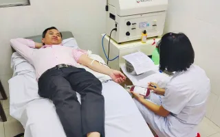 Truyền máu hiếm kịp thời, cứu sống bệnh nhân xơ gan nguy kịch