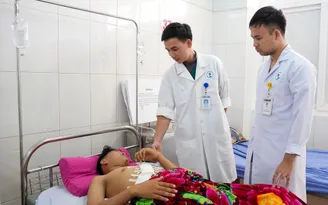 Giành lại sự sống cho bệnh nhân 14 tuổi bị vỡ gan do tai nạn giao thông
