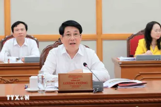 Bộ Chính trị cho ý kiến về công tác chuẩn bị Đại hội Đảng bộ tỉnh Cà Mau và Hưng Yên