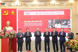 Tổng Bí thư Tô Lâm dự Lễ khai trương Trang thông tin điện tử "Đảng Cộng sản Việt Nam - Đại hội XIV"