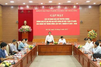Đại hội đại biểu Đảng bộ MTTQ, các đoàn thể Trung ương lần thứ I đề ra 3 khâu đột phá