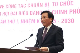 Đại hội đại biểu Đảng bộ Chính phủ lần thứ 1 sẽ diễn ra từ ngày 12 đến 13/10