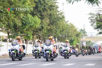 CSGT toàn quốc siết chặt ATGT, bảo vệ tuyệt đối Đại hội XIV của Đảng