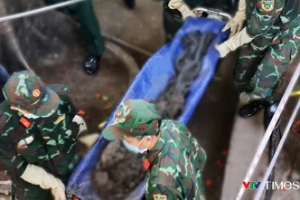 Quy tập thêm 9 hài cốt liệt sĩ tại Công viên Lê Thị Riêng, xác minh danh tính thân nhân liệt sĩ Huỳnh Văn Quên