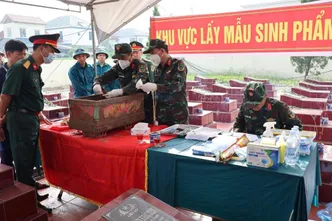 Phú Thọ bàn giao hơn 700 mẫu hài cốt liệt sĩ phục vụ giám định ADN
