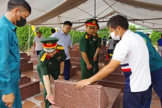 Thái Nguyên: Lấy mẫu ADN 65 hài cốt liệt sĩ và tổ chức chuỗi hoạt động tri ân