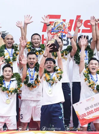 Thái Sơn Nam bảo vệ thành công chức vô địch Giải Futsal HDBank Vô địch Quốc gia