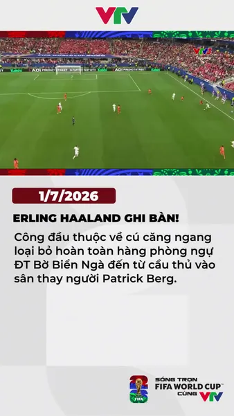 FIFA World Cup 2026™| Erling Haaland mang về tấm vé đi tiếp cho ĐT Na Uy