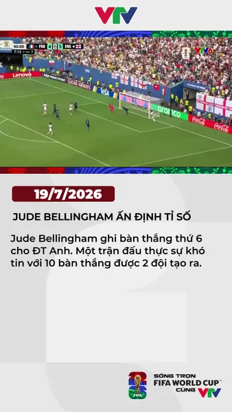 Jude Bellingham ấn định chiến thắng 6-4 cho ĐT Anh