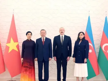 Lễ đón Tổng Bí thư Tô Lâm và Phu nhân thăm cấp Nhà nước Azerbaijan