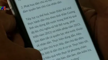 Nhân dân quan tâm, góp ý vào dự thảo các Văn kiện trình Đại hội XIII