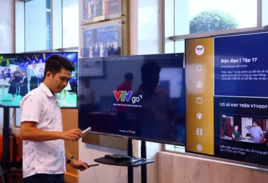 Experience the Latest Version of VTVGo at the Exhibition on NewTechnology Applications Driving Digital Transformation of Television