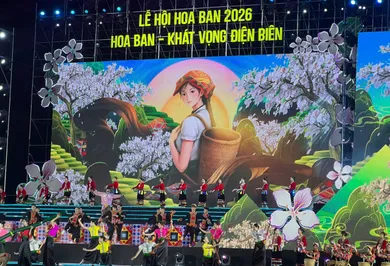 Ban Flower Festival 2026 titled Ban Flower - The Aspiration of Dien Bien, will   be broadcast live at  8:00 PM on VTV1