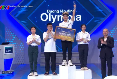Road To Olympia Mount: Hung Yen Schoolboy Outshines Rivals To Win Month 1 - Quarter 3 Crown