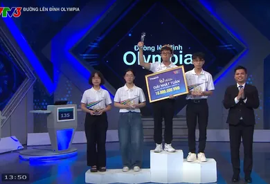 Road to Olympia Mount: Phu Tho Schoolboy Wins Despite Missing Out on the Overcome Obstacle Round
