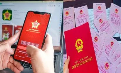 Các bước nộp sổ đỏ trên VNeID để làm sạch dữ liệu đất đai