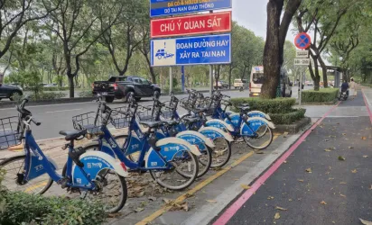TP Hồ Chí Minh triển khai xe đạp điện công cộng kết nối metro