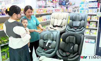 Cục Đăng kiểm được chỉ định tạm thời tổ chức thử nghiệm ghế trẻ em trên ô tô