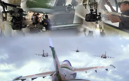 Sáng tạo sau thước phim hùng tráng trên bầu trời Lễ diễu binh, diễu hành