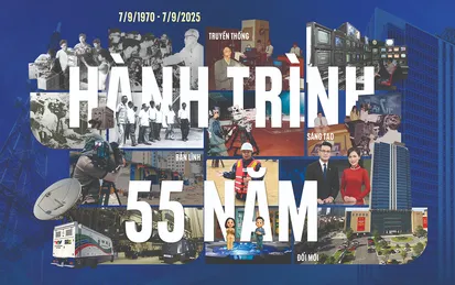 Hành trình 55 năm chuyển mình cùng đất nước, gắn bó với triệu trái tim khán giả