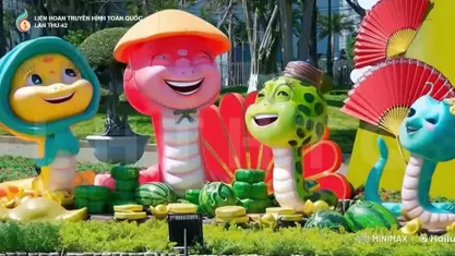 Nhà rắn chúc tết