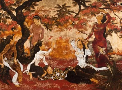 Traditional lacquer works on display in Hanoi | VTV