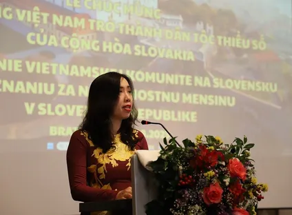 Vietnamese community in Slovakia congratulated on being 14th ethnic minority group