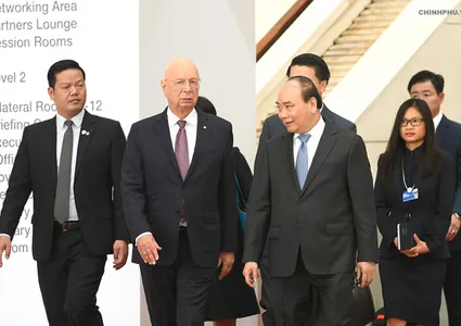 Warm hospitality for WEF representatives