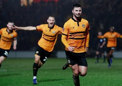 Newport stun Middlesbrough to set up dream Man City Cup tie