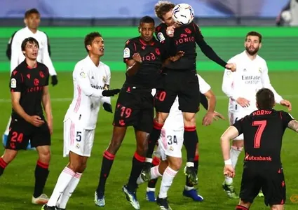 Real Madrid's Vinicius strikes late to salvage draw with Sociedad