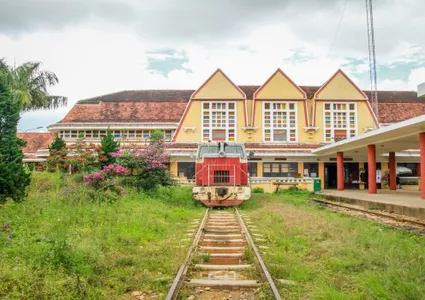 Da Lat city's century-old railway station doubles as tourist draw