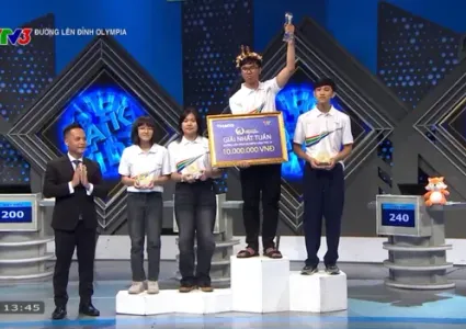 Road to Olympia Mount: A Ninh Binh Student Turns the Tide, Secures Last-Minute Victory