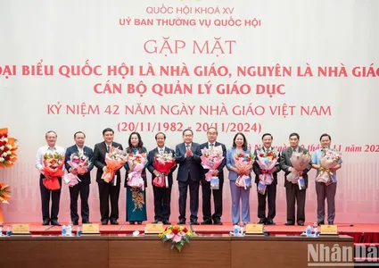 Top legislator highlights teachers' contributions to educational development