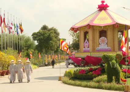 Live Broadcast Schedule of United Nations Day of Vesak 2025 on VTV