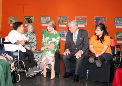 Belgian King, Queen visit Ho Chi Minh City