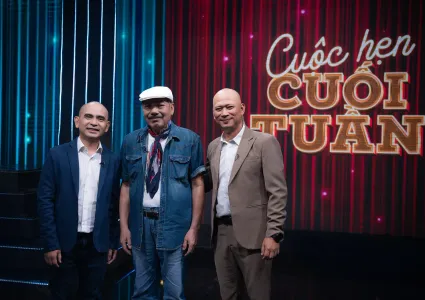 “A Once-in-a-Lifetime Encounter” Between Two Generations of Musicians: Tran Tien and Duc Tri