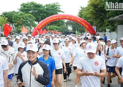 Over 1,000 young people run in response to World No Tobacco Day