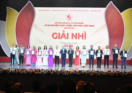 Vietnam Television Wins First Prize at the 2025 'For the Cause of Vietnamese Cultural Development' National Press Awards