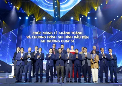 VTV inaugurates  and records first program in  Studio S1