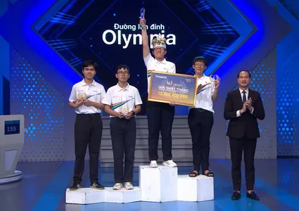 Road to Olympia Mount: Student from Khanh Hoa wins the first quarterly ticket of Season 26