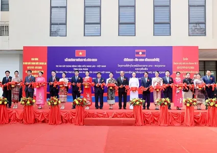 Laos-Vietnam friendship hospital in Houaphanh inaugurated